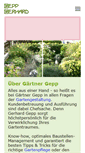 Mobile Screenshot of gaertner-gepp.at
